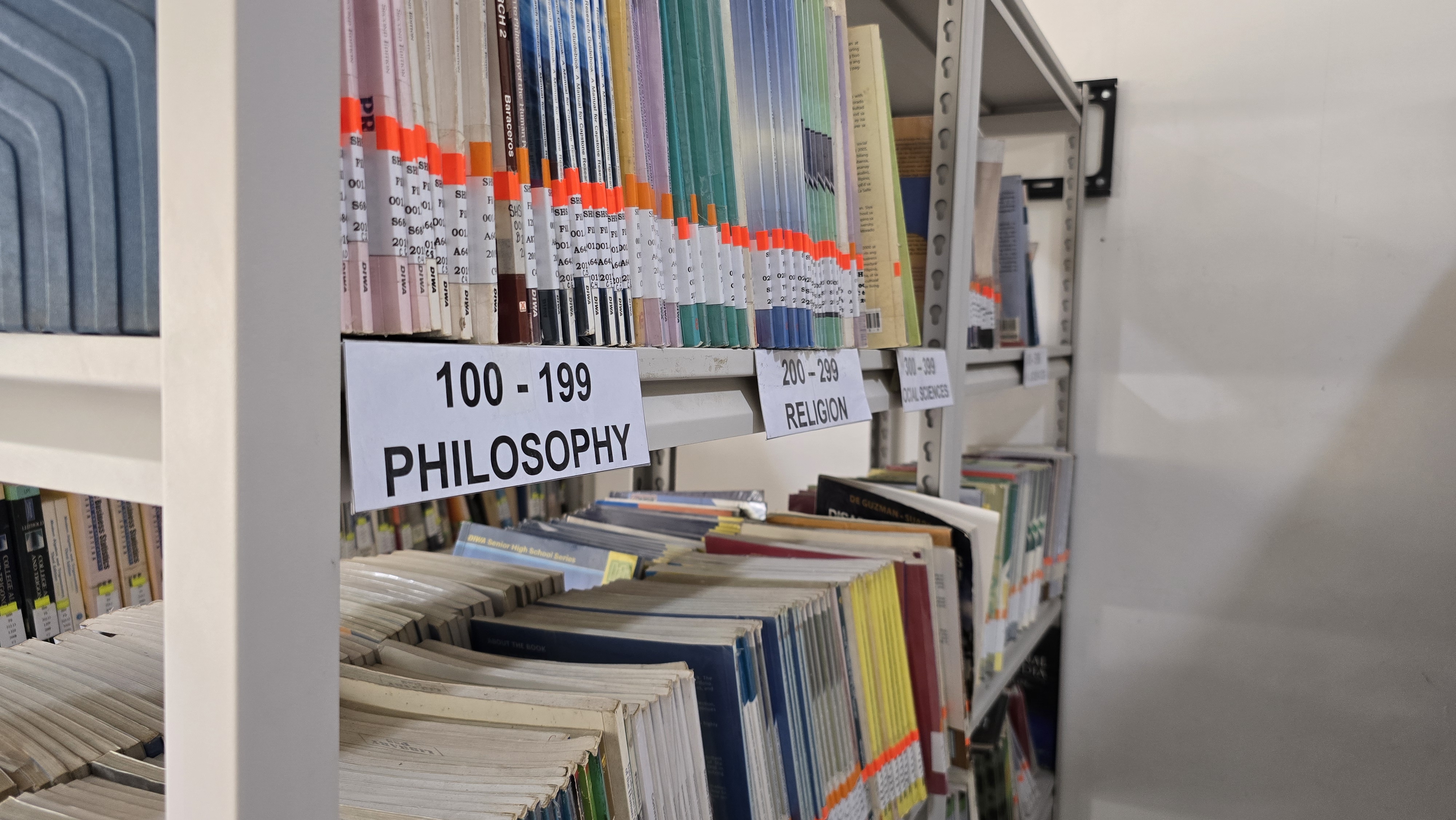 Library — philosophy section