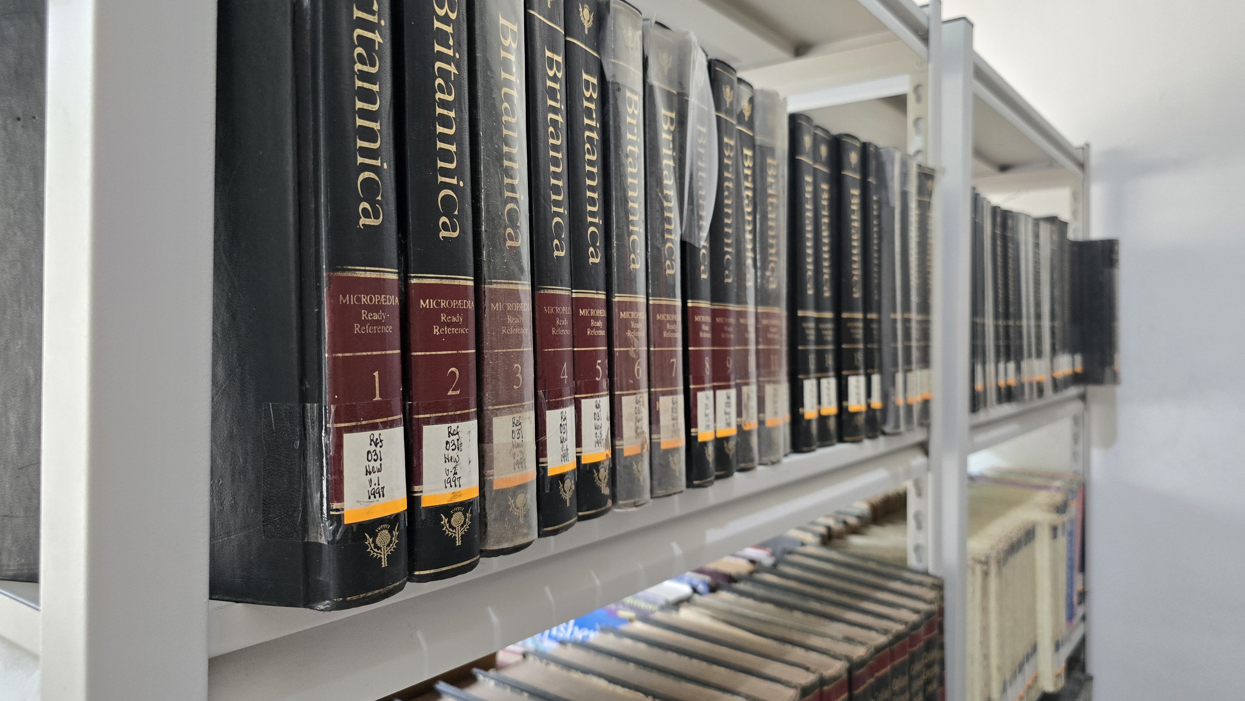 Library — encyclopedia collection